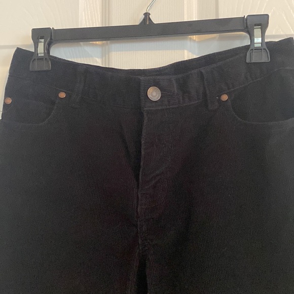 Lands End Black Boys Cords Worn Once size 12 Husky - Picture 2 of 5